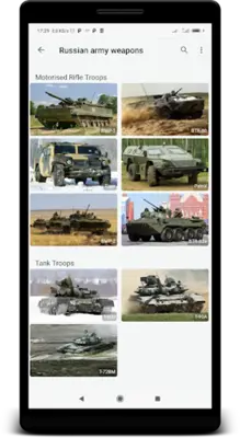 Russian army weapons android App screenshot 0