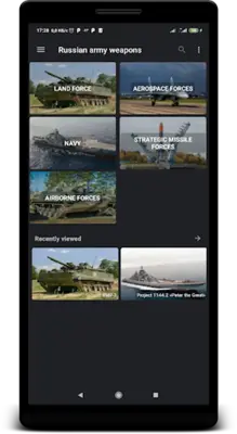 Russian army weapons android App screenshot 4